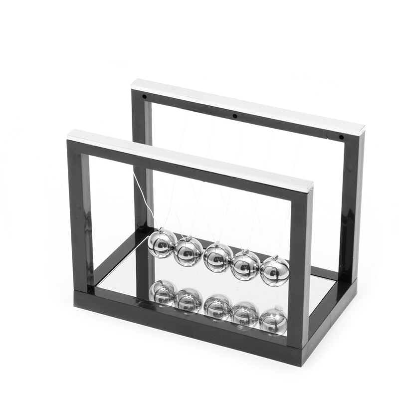 Newtons Cradle Steel Balance Ball Fun Decoration Physics Science Toy Home decorations Gift Small