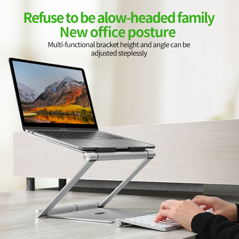 Laptop Stand Tablet Stand Universal for Apple MacBook Pro Folding Adjustable standing office laptop desk Monitor stand for Bed