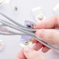 1pc Cable Winder Organizer Desk Set Wire Data Line Holder PVC Clip Winder Wrap Desk Accessories Stationary
